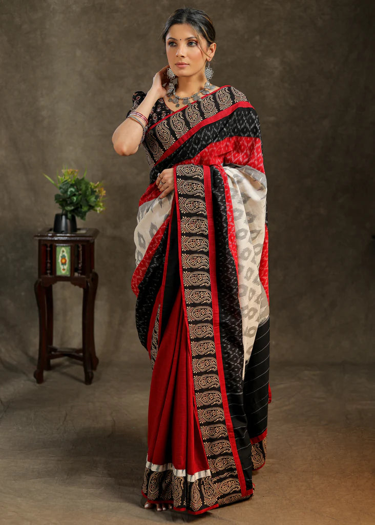 APNA BANA LE WALE PREMIUM LINEN COTTON SAREE