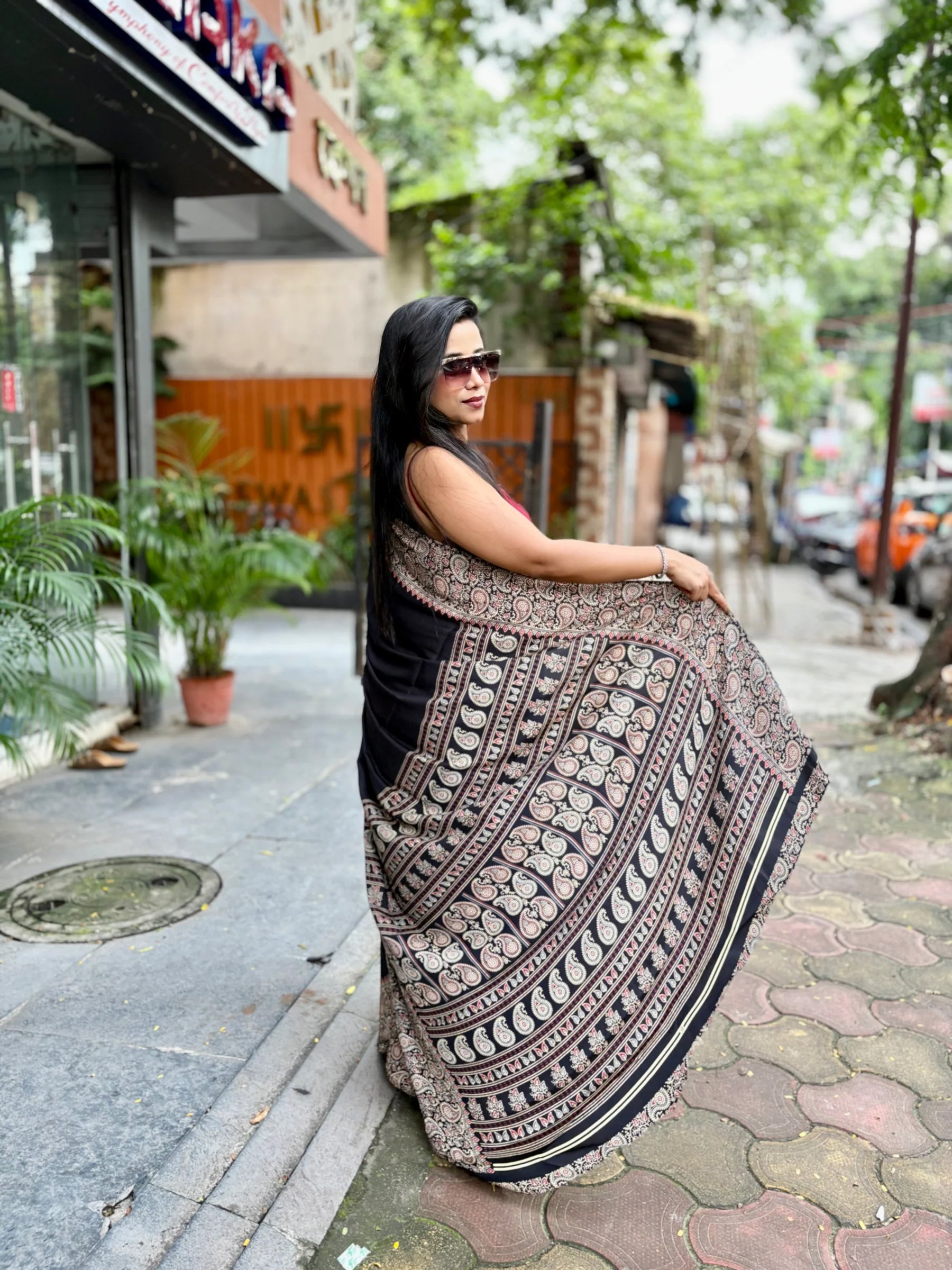 MADHU PREMIUM MODAL SILK SAREE