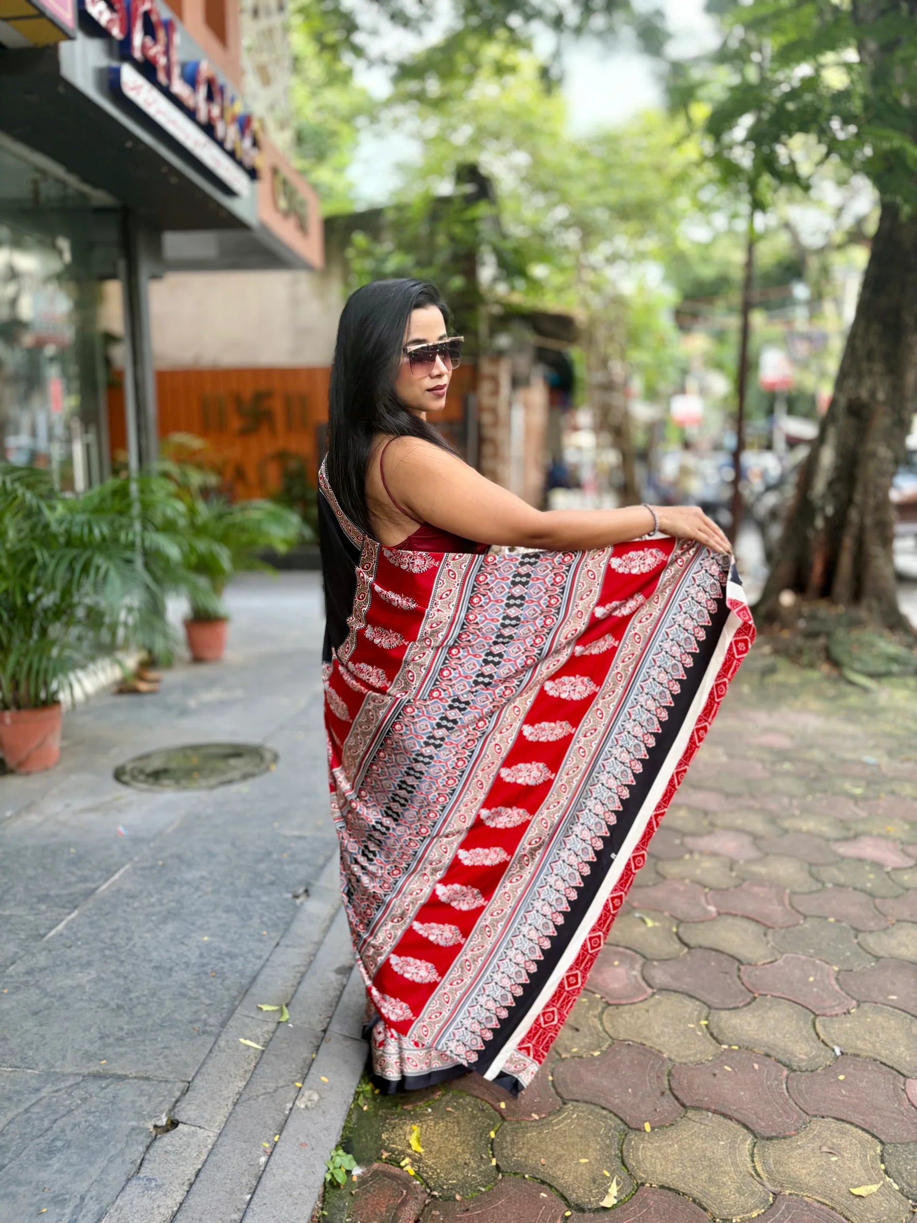 VIDHYALAXSHMI PREMIUM MODAL SILK SAREE