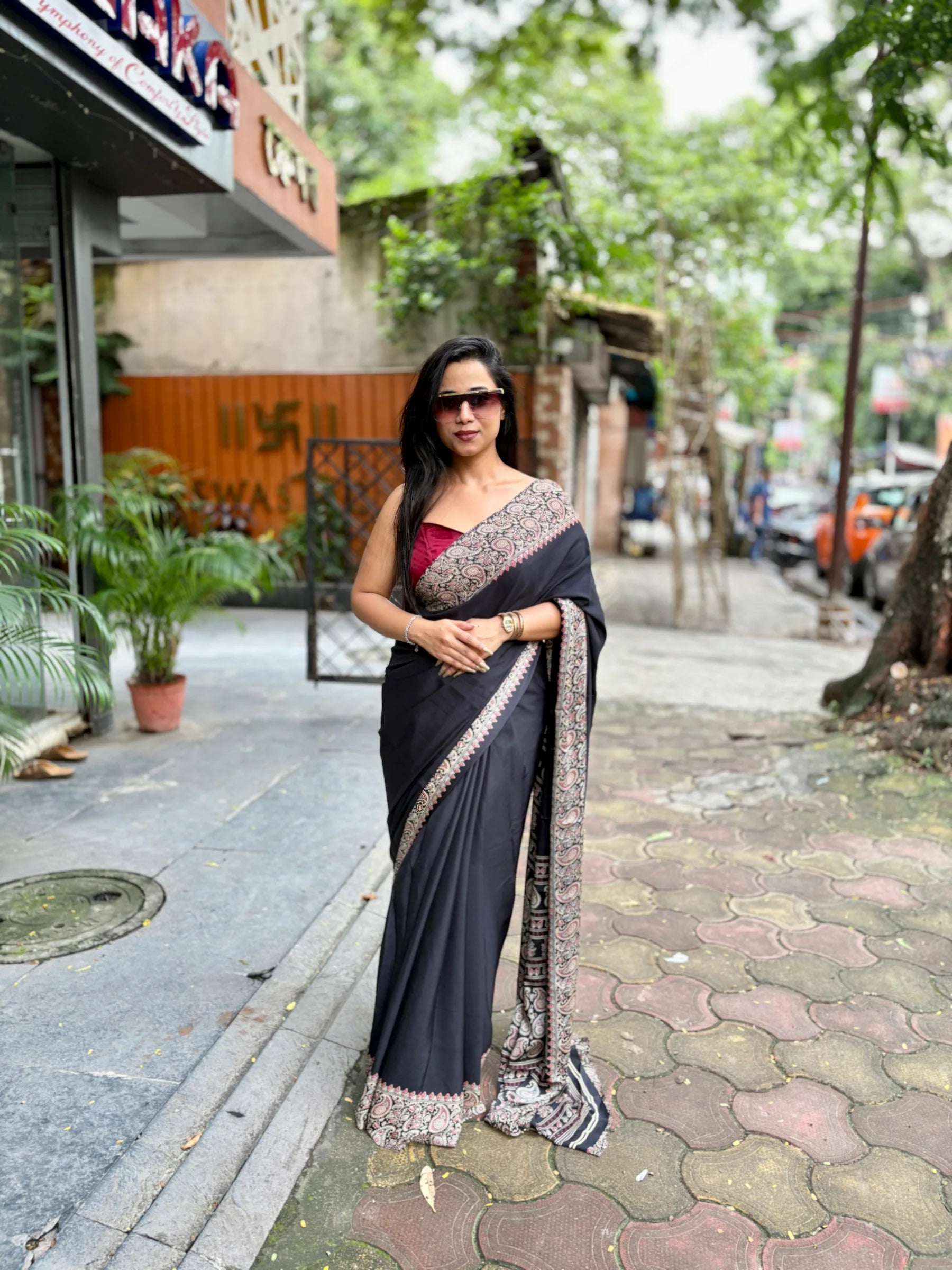 MADHU PREMIUM MODAL SILK SAREE