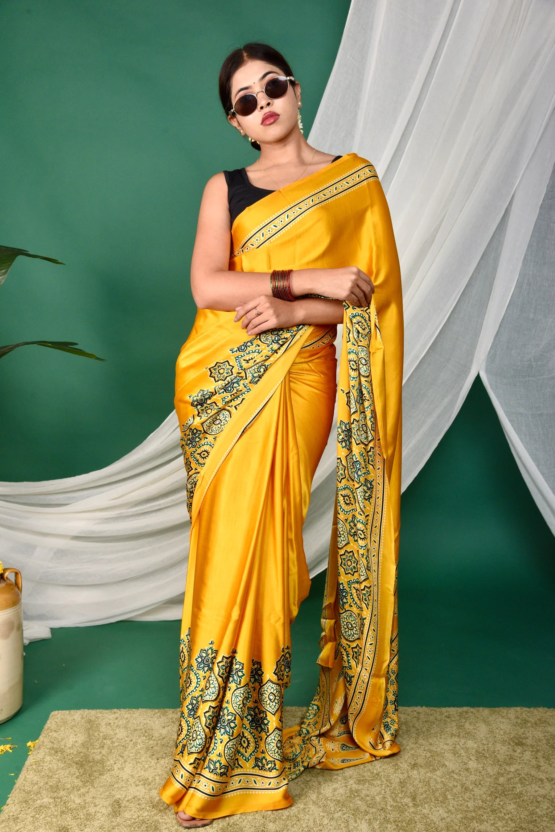 HALDI LAGEGI-PREMIUM MODAL SILK SAREE