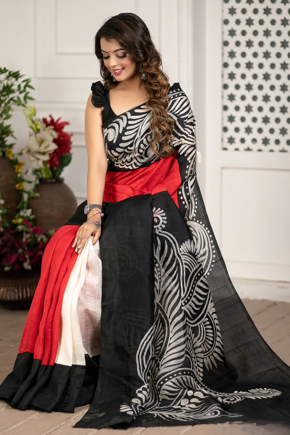 DIL KAHE KAHANIYA WALE PREMIUM LINEN COTTON SAREE