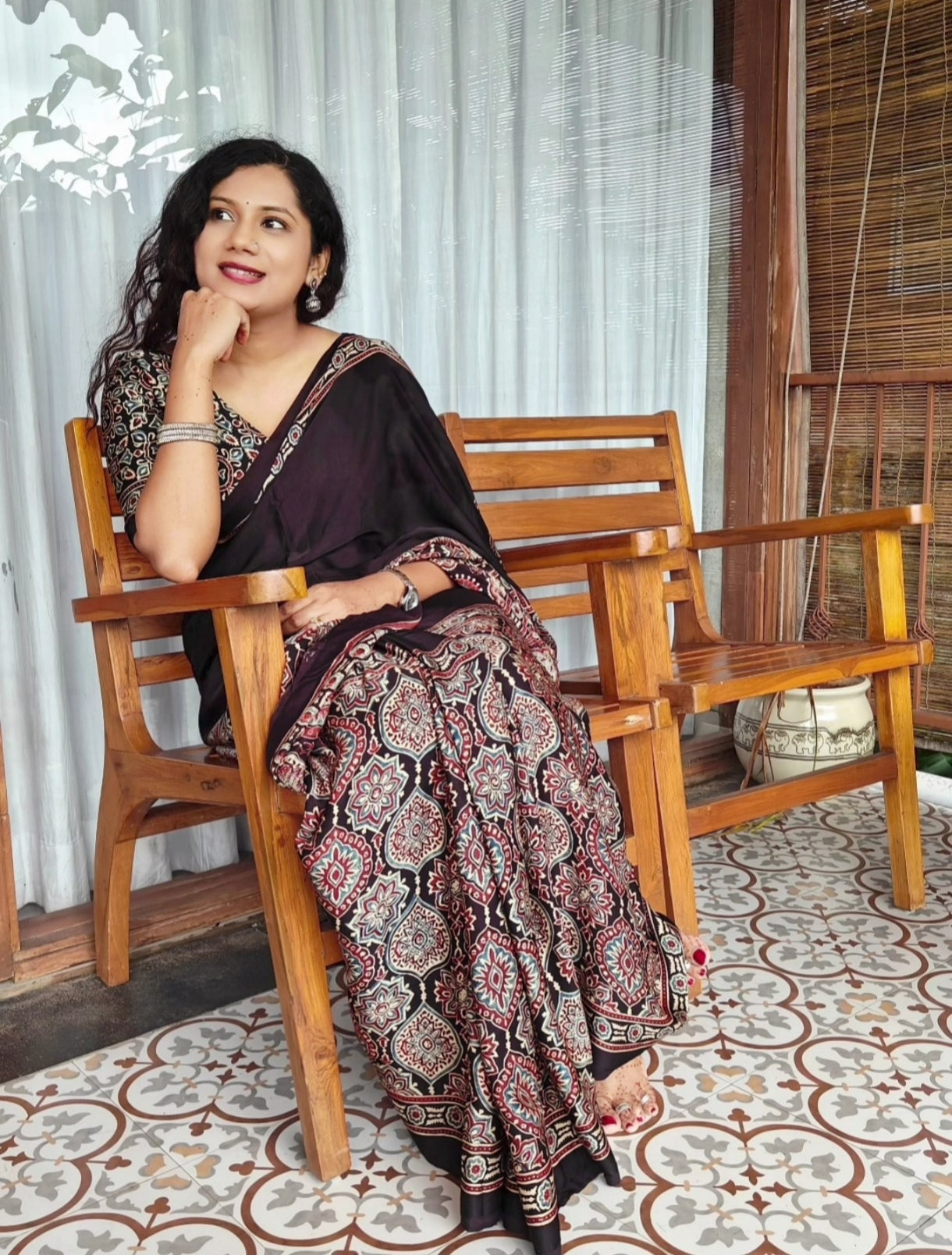 CHITRA DEVI-PREMIUM MODAL SILK SAREE