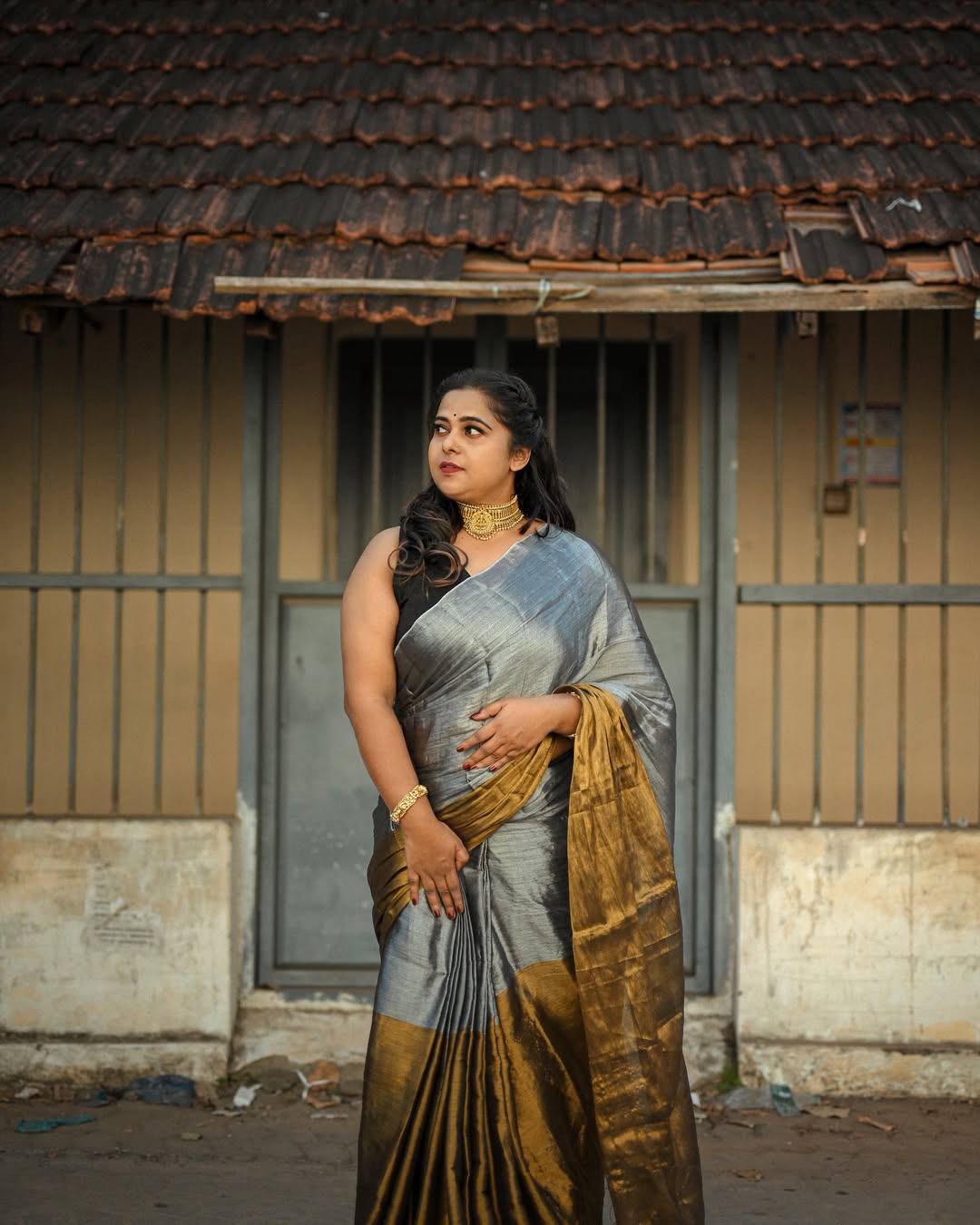 EK DEEWANI THI PREMIUM TISSUE COTTON SAREE