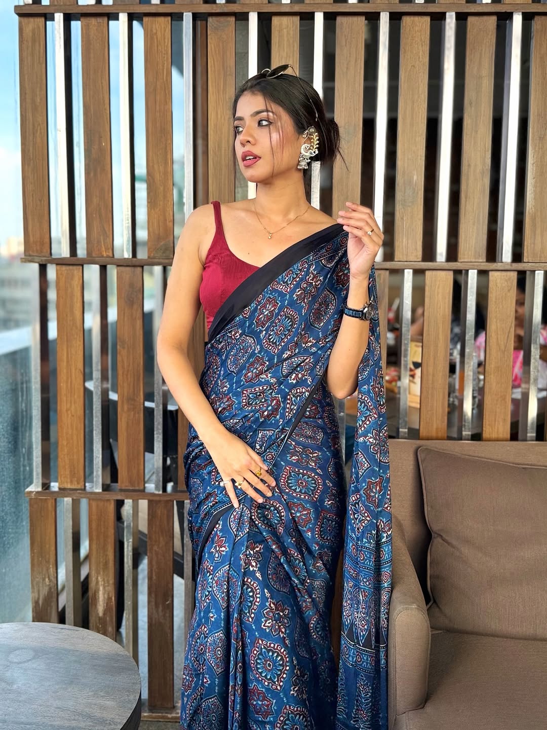 KYA KHOOB LAGTI HO-PREMIUM MODAL SILK SAREE