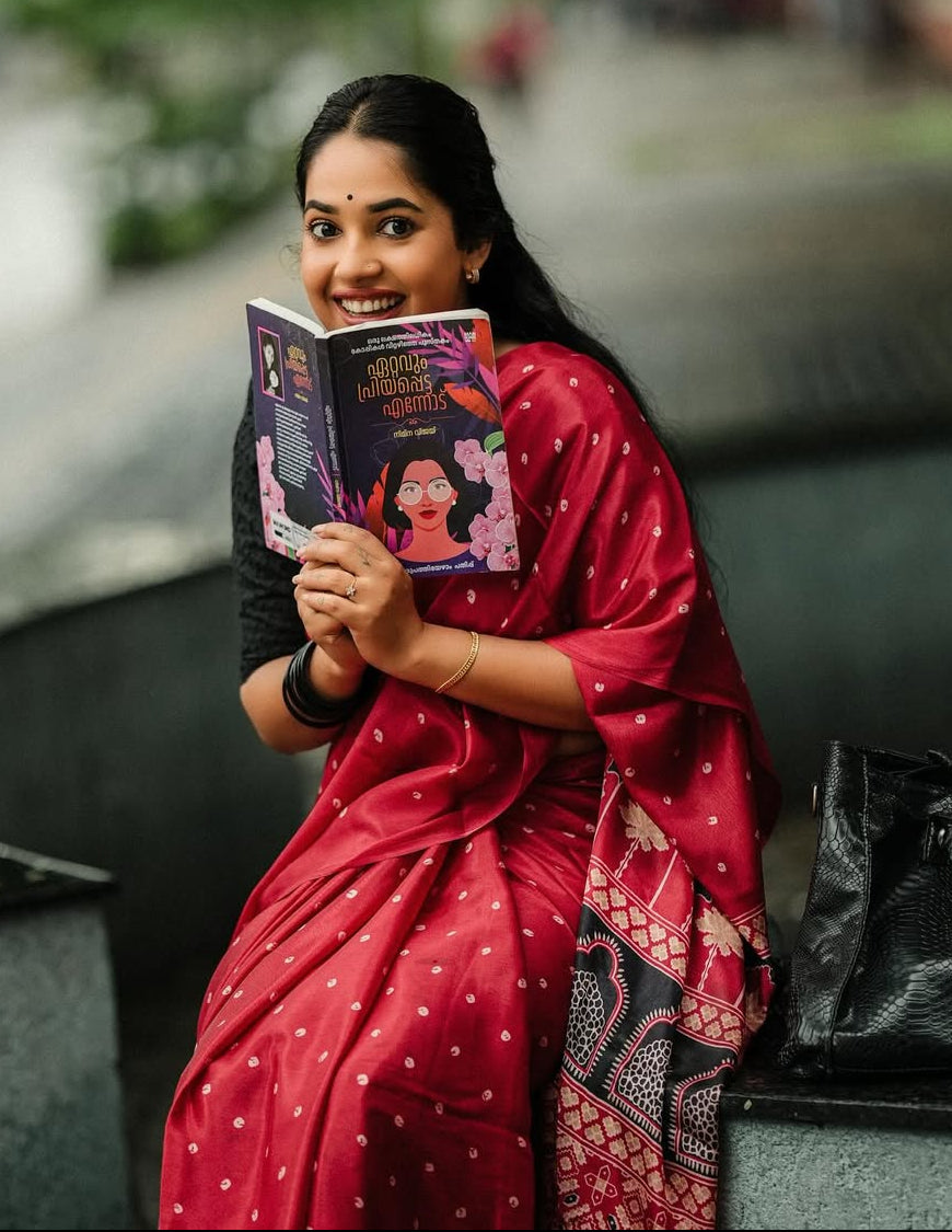 TERE NAAL RHNA PREMIUM MODAL SILK SAREE