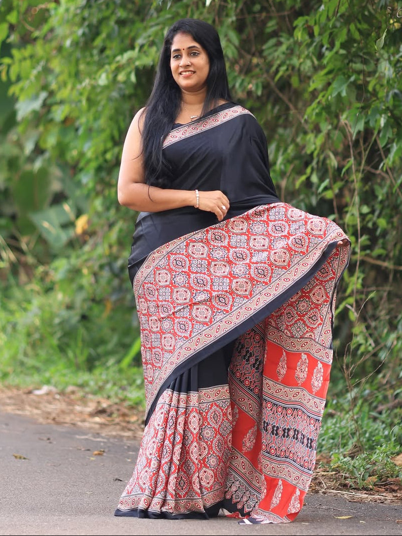 KHARIYAT-PREMIUM MODAL SILK SAREE