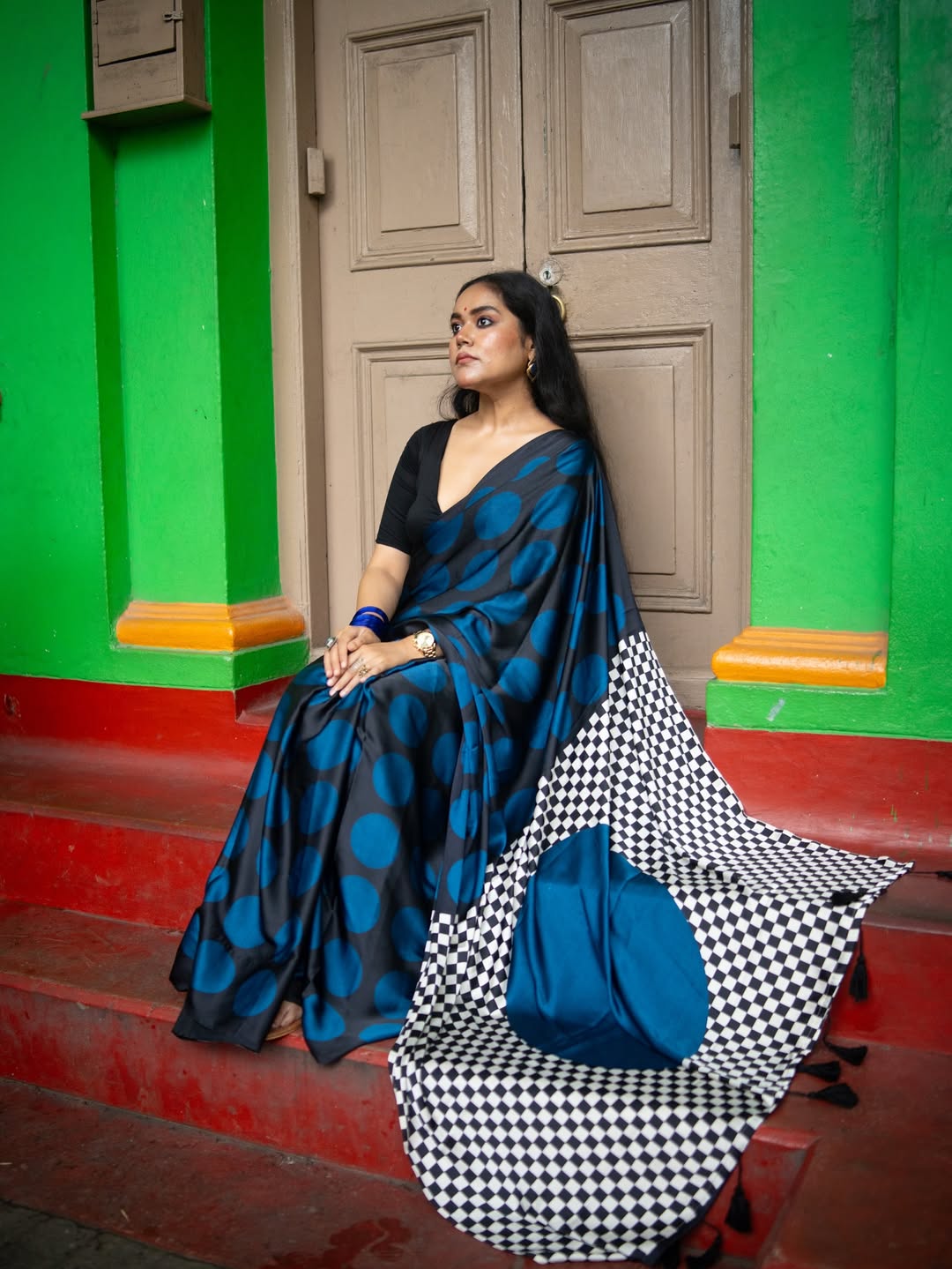 NAZM NAZM SA MERE-PREMIUM MODAL SILK SAREE