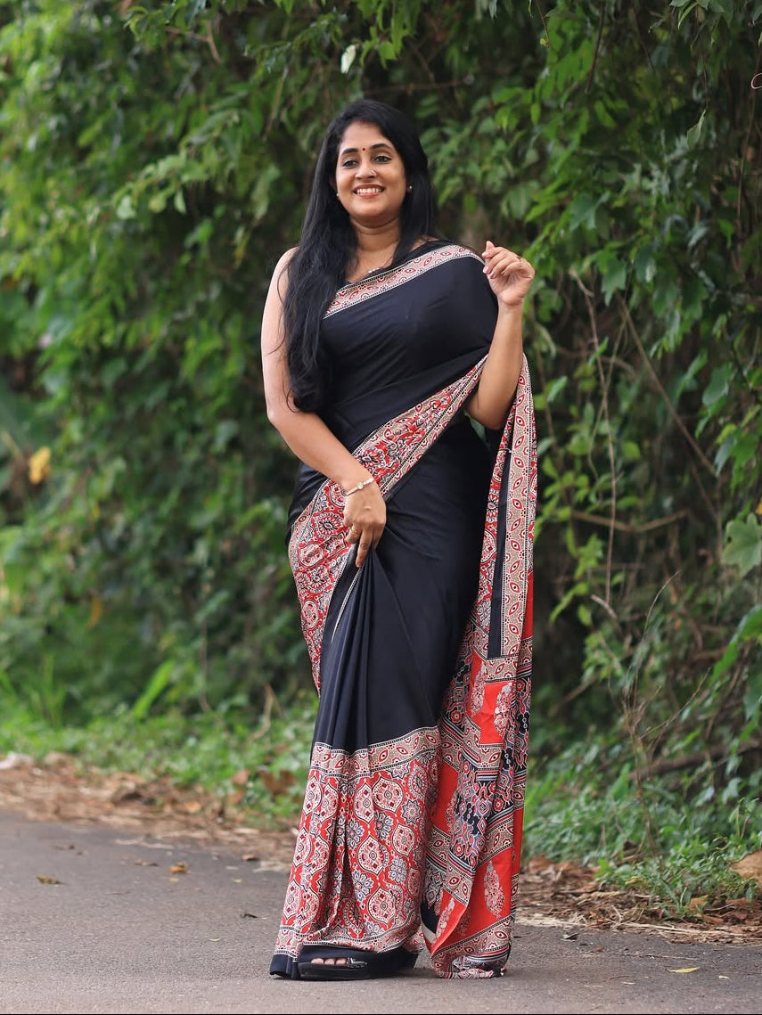 KHARIYAT-PREMIUM MODAL SILK SAREE