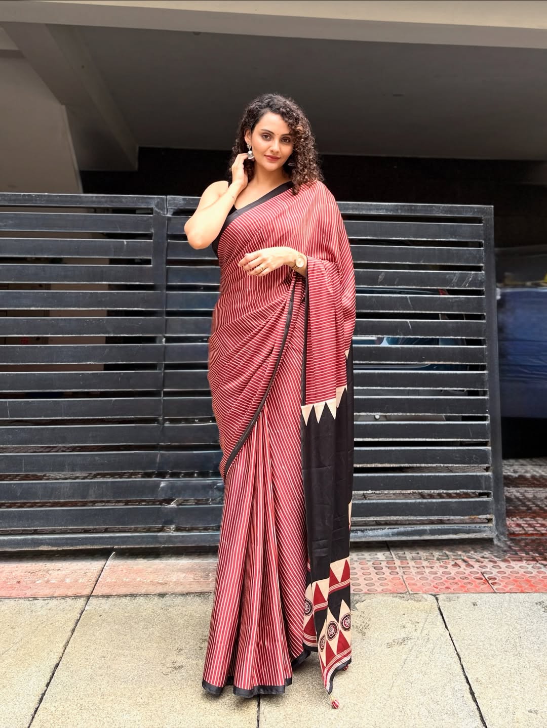 RAJANI BHARADWAJ-PREMIUM MODAL SILK SAREE